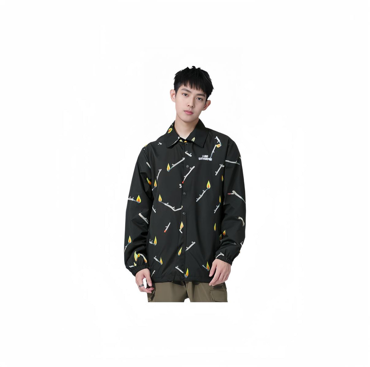Unisex Windbreaker "Skateboards" LTD schwarz - AFDT699-2