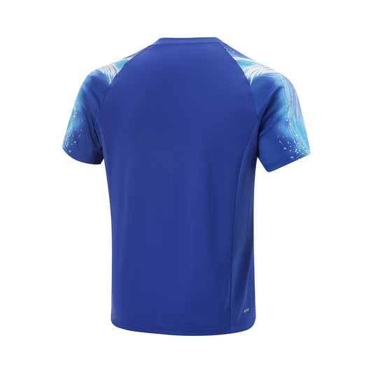 Tischtennis Unisex Star Flow Wettkampftrikot 2025 blau AAYV069-2