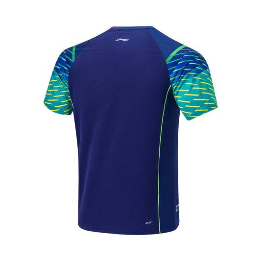 Tischtennis Herren China National-Team Wettkampftrikot "Olympia Paris" Fan-Edition - blau - AAYU035-2