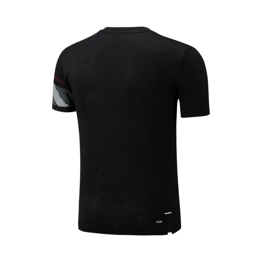 Men Sport shirt Swing "International Players" Black - AAYV031-1