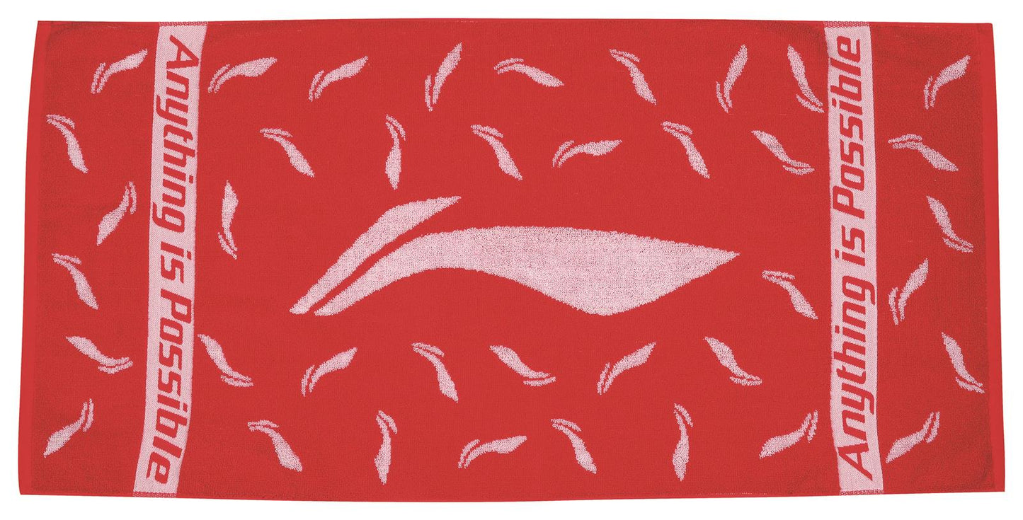 Sport Towel Logo Red/White - AMJM034-2