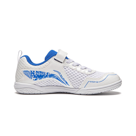 Kids Tabletennis Shoe Kylin 3.0 white/blue - APPU033-1
