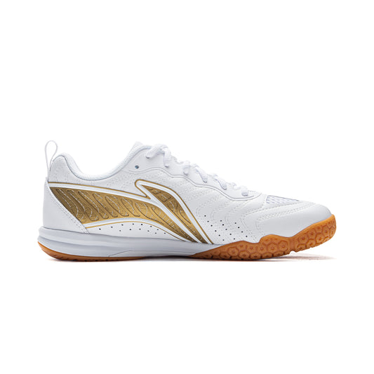 Tischtennis Schuh Hawk Eye 3.0 - weiß/gold - APPV003-4