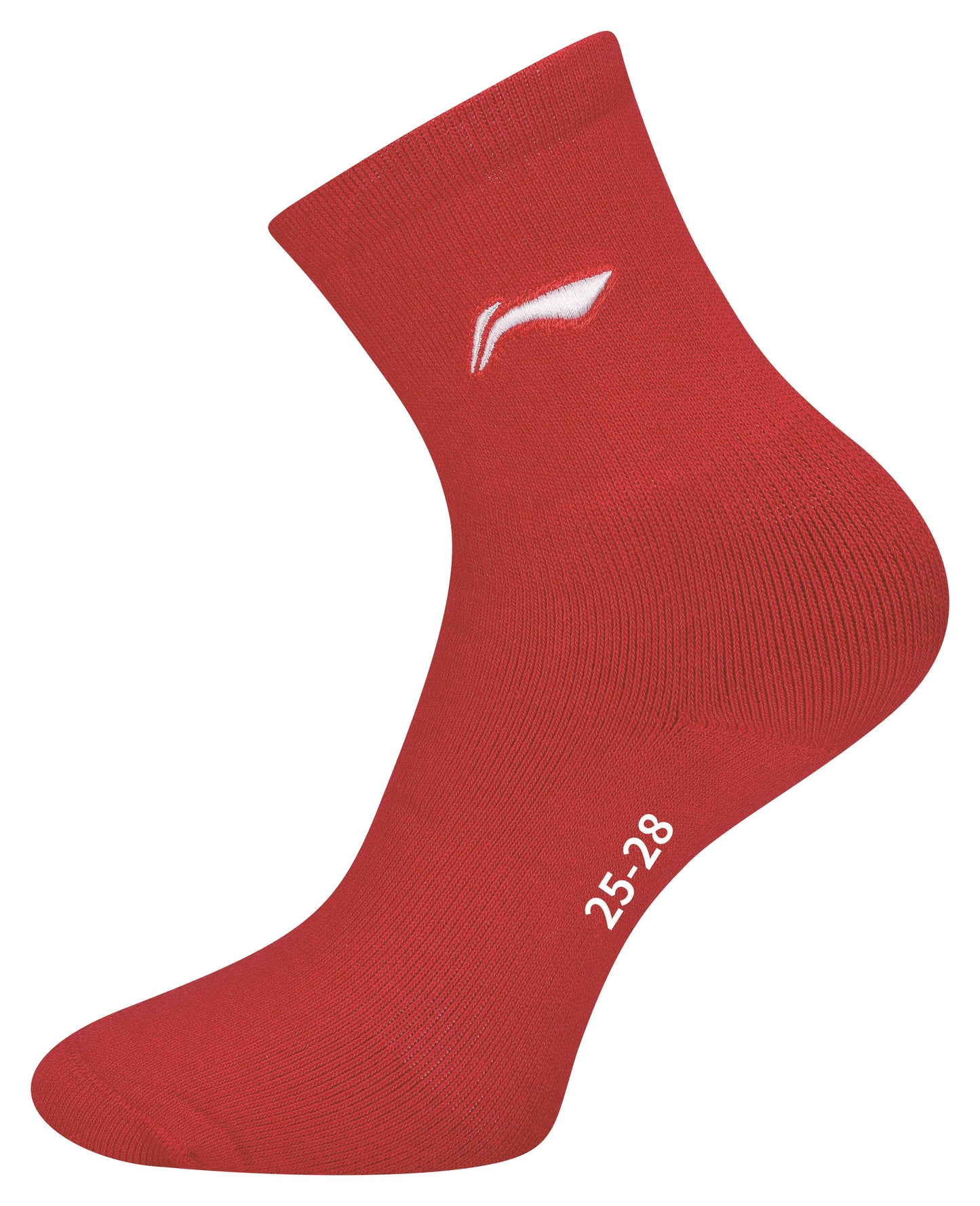 Men's sports socks mid-cut "Team" red - AWSS383-3