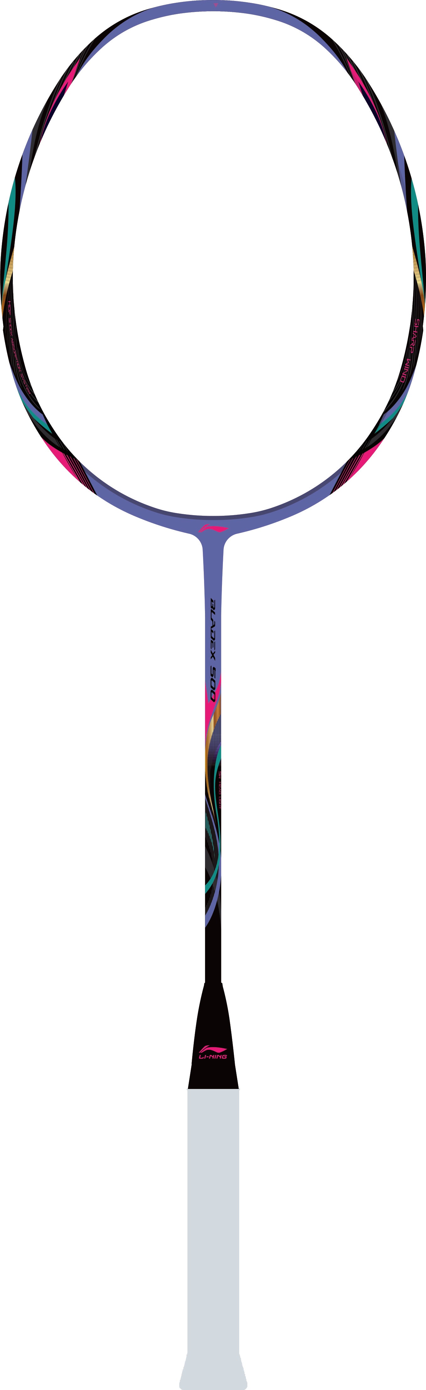 Badmintonschläger BladeX 500 (4U) unbespannt - AYPR275-1/AYPT345-4