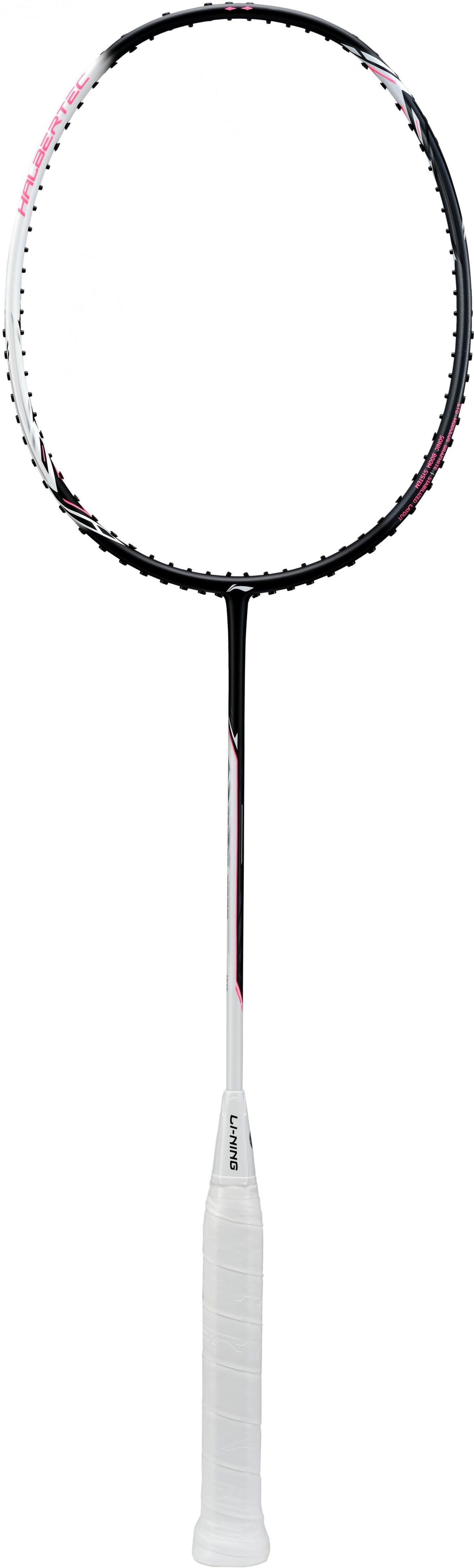 Badminton racket HalberTec 2000 (3U) white/black - unstrung - AYPT377-3