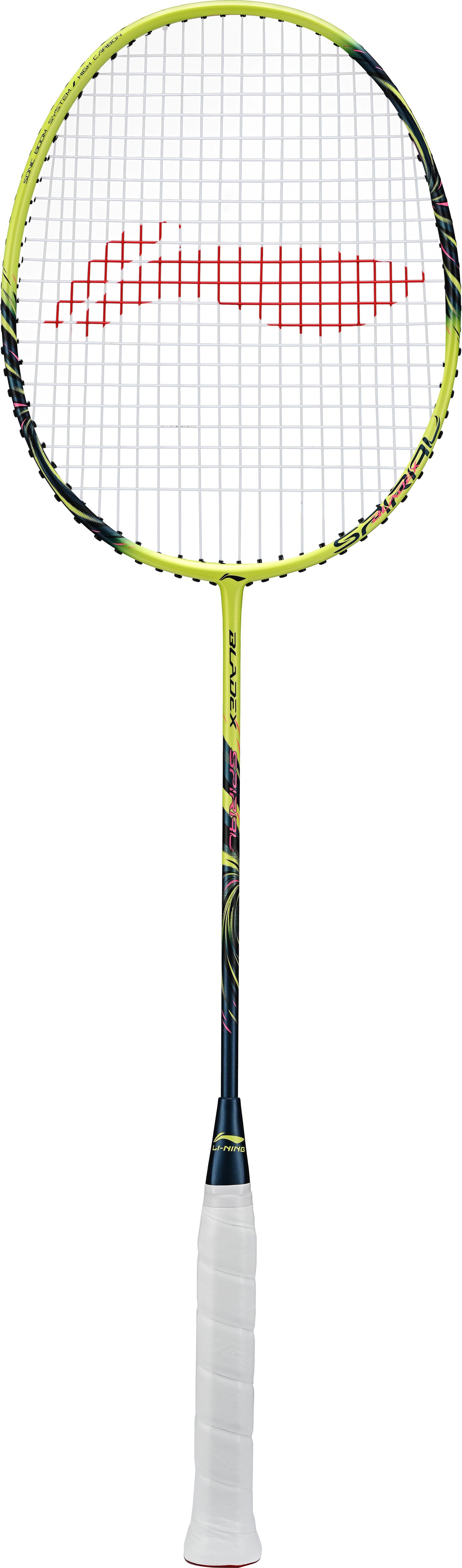 Badmintonschläger BLADEX Spiral gelb (4U) unbespannt - AYPT361-4