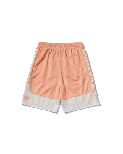 Unisex Basketball-Short "Anti-Warrior" Badfive BIG Orange-Grey - AAPT045-6