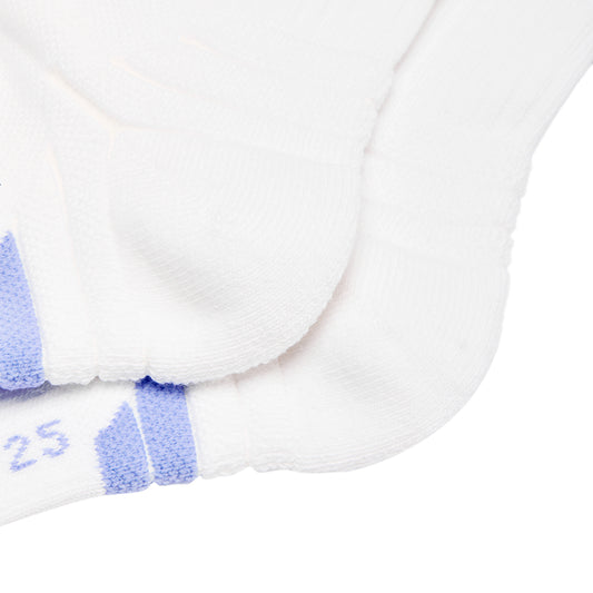 Women sportsocks "Nexo'' white/blue - AWSV162-2