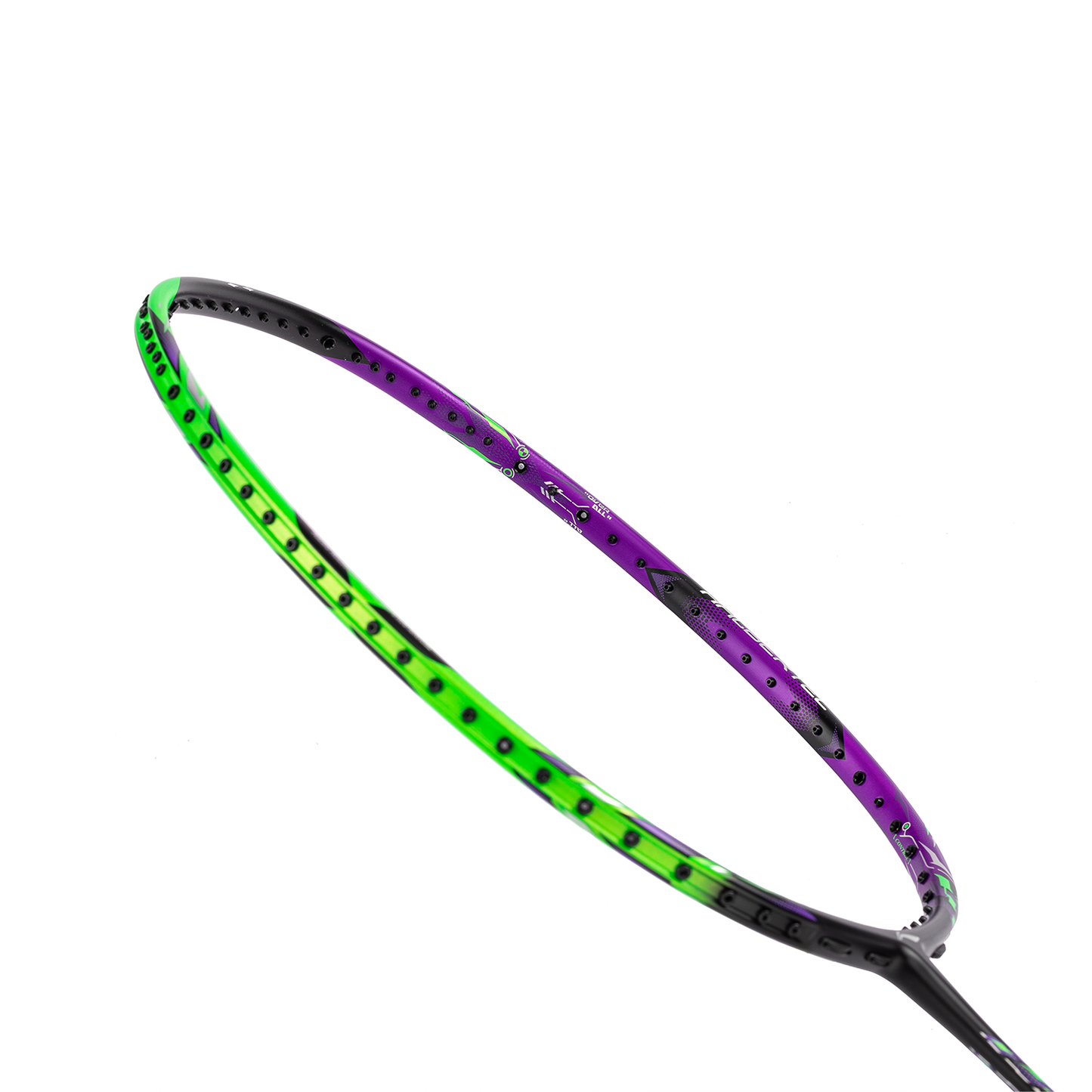 HalberTec 9000 (3U) badminton racket - Green/Purple - unstrung - AYPU021-3