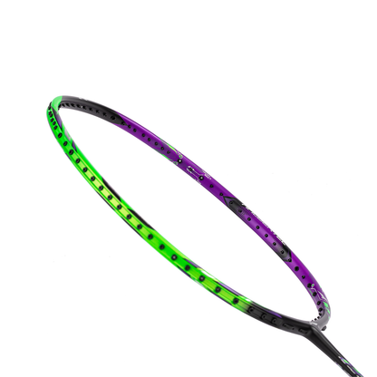 HalberTec 9000 (3U) badminton racket - Green/Purple - unstrung - AYPU021-3