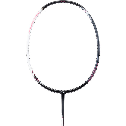 Badmintonschläger HalberTec 2000 (4U) white/black- bespannt  - AYPT377-40