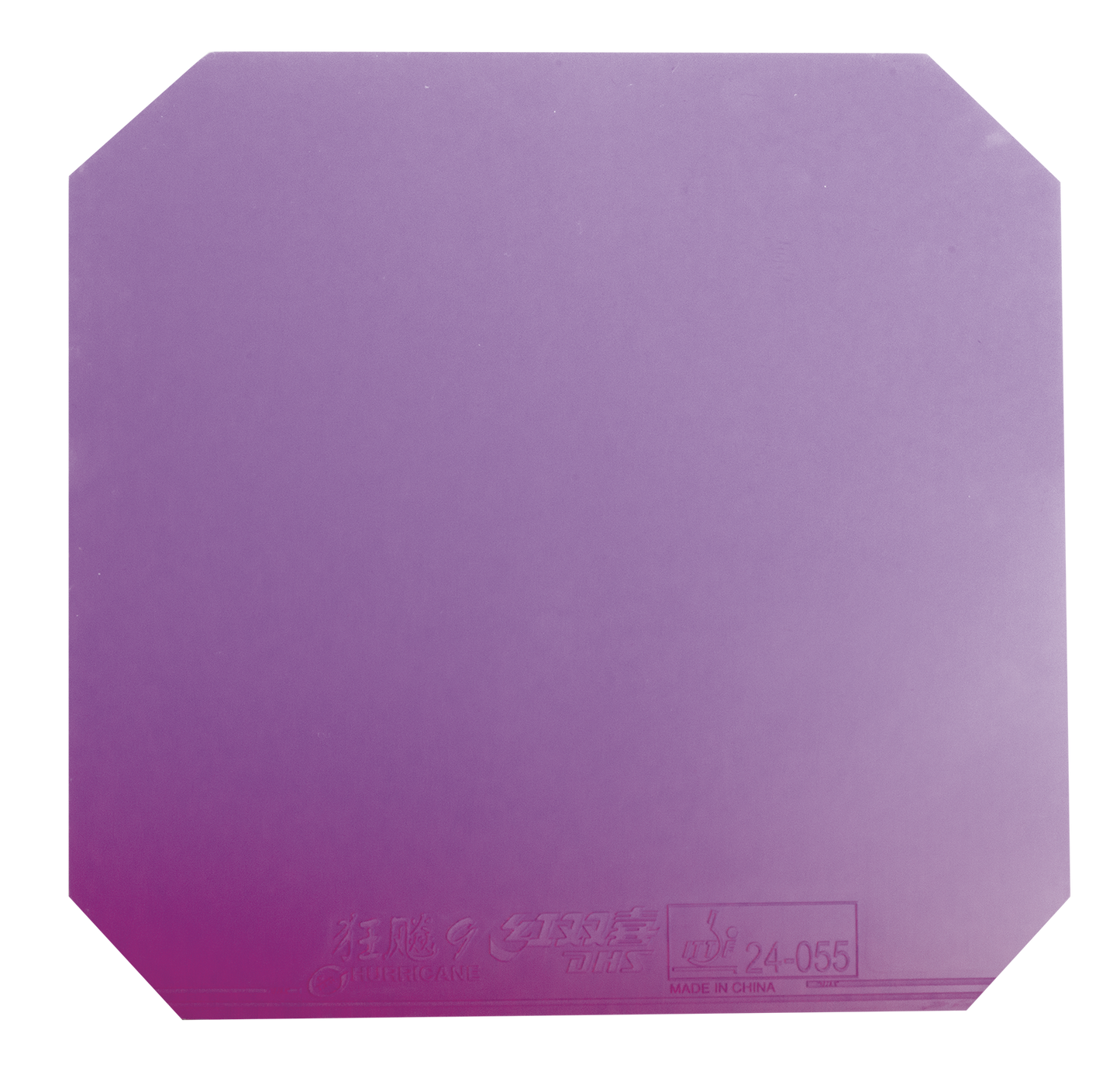 DHS Hurricane 9 2,15mm Soft 37 Belag Violet  - DXDS025-1