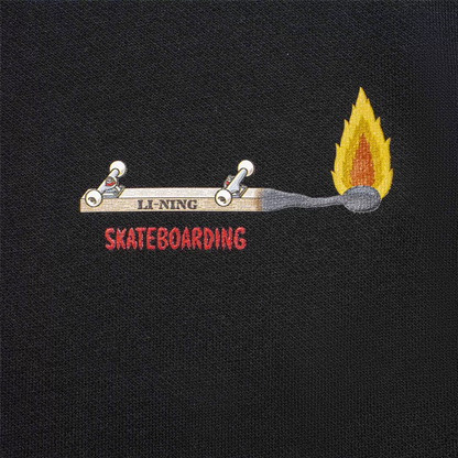 Unisex Trainingshose Pants "Skateboarding Match" black - AKLT949-1
