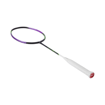 Badmintonracket HalberTec 1000 (5U) black/purple strung  - AYPV021-50
