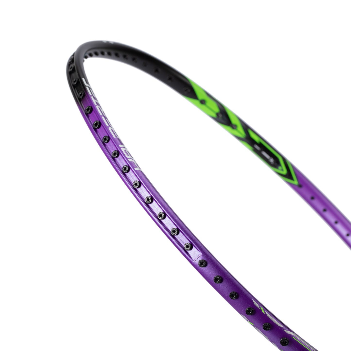 Badmintonracket HalberTec 1000 (5U) black/purple strung  - AYPV021-50