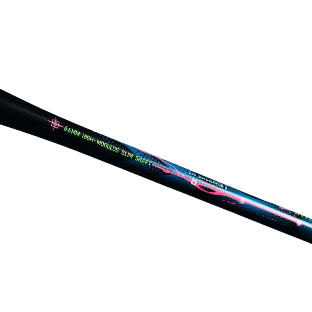 Badmintonschläger HalberTec 9000 Power (4U) G5 - türkis/silber - unbespannt  - AYPW001-4