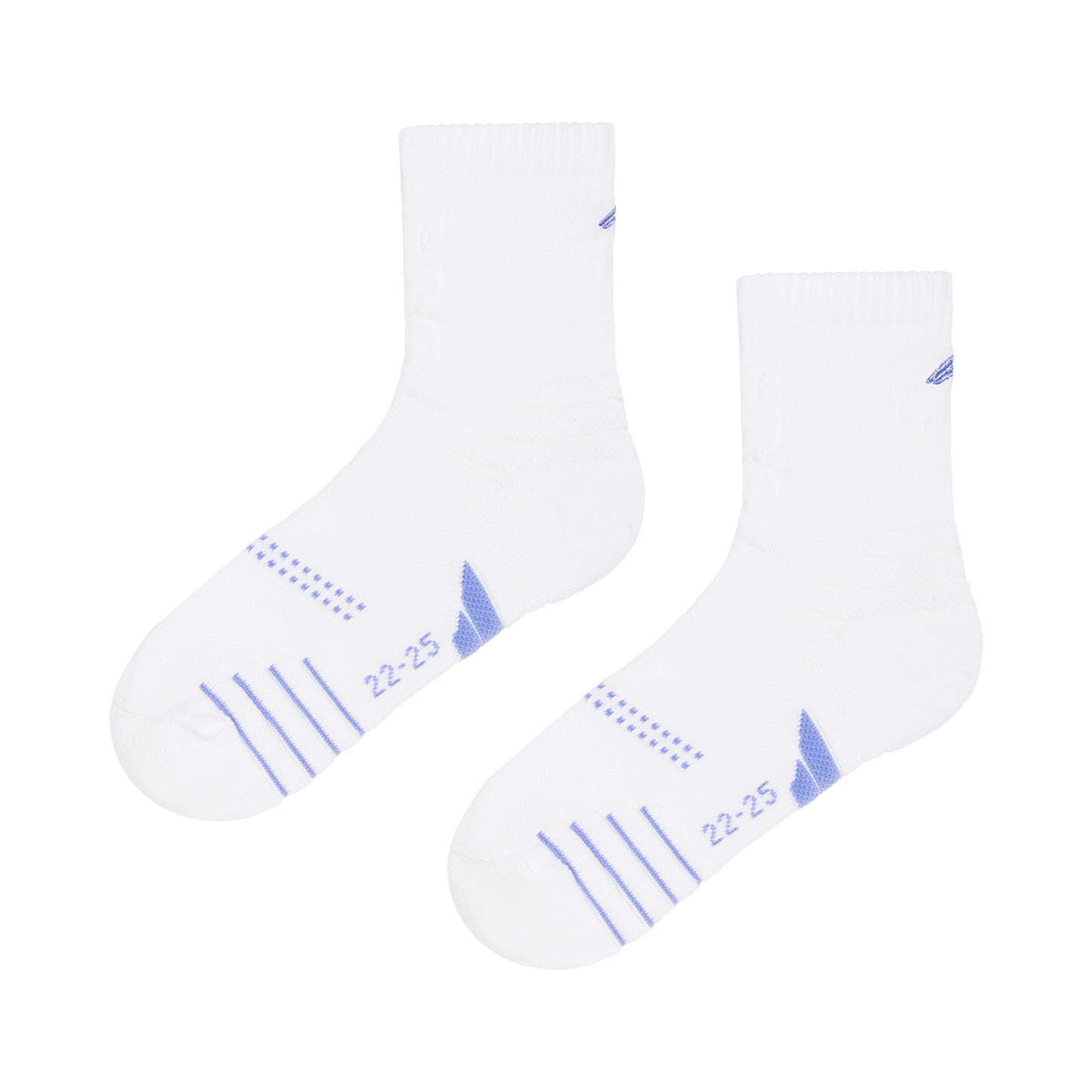 Women sportsocks "Nexo'' white/blue - AWSV162-2