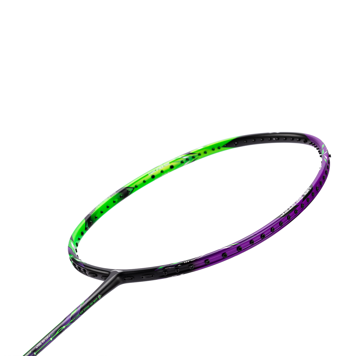 HalberTec 9000 (3U) badminton racket - Green/Purple - unstrung - AYPU021-3