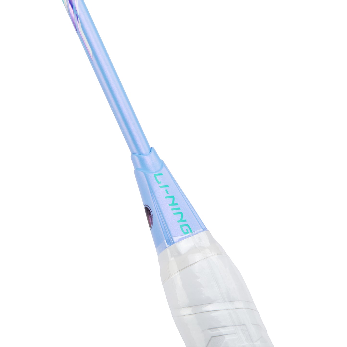Badmintonracket AXFORCE 80 (4U) white unstrung - AYPV035-4