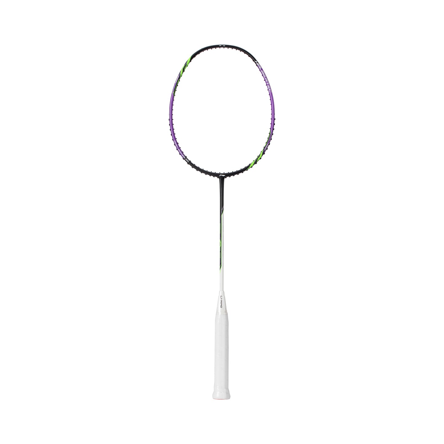 Badmintonracket HalberTec 1000 (5U) black/purple strung  - AYPV021-50