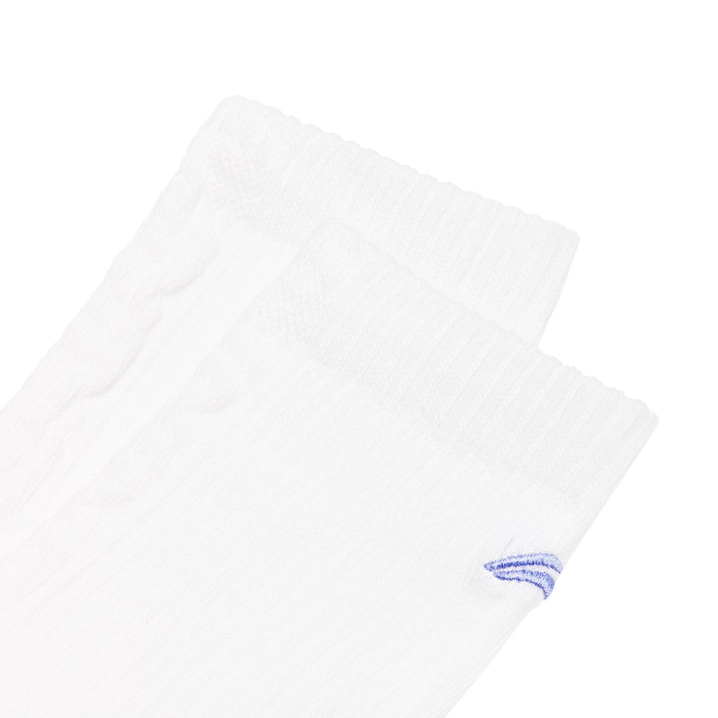 Women sportsocks "Nexo'' white/blue - AWSV162-2