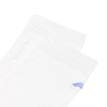 Women sportsocks "Nexo'' white/blue - AWSV162-2