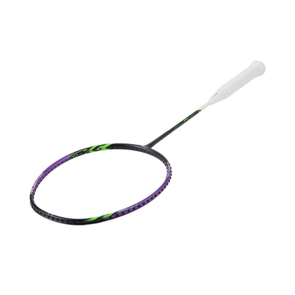 Badmintonracket HalberTec 1000 (5U) black/purple strung  - AYPV021-50