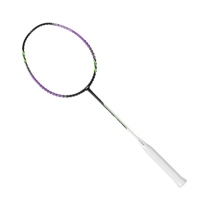 Badmintonracket HalberTec 1000 (5U) black/purple strung  - AYPV021-50