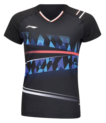 Women's competition shirt "International Players PUSH" - black - AAYU132-1