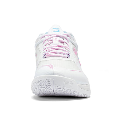 Unisex Badmintonschuh Saga 3 Pro - weiß - AYAV001-1