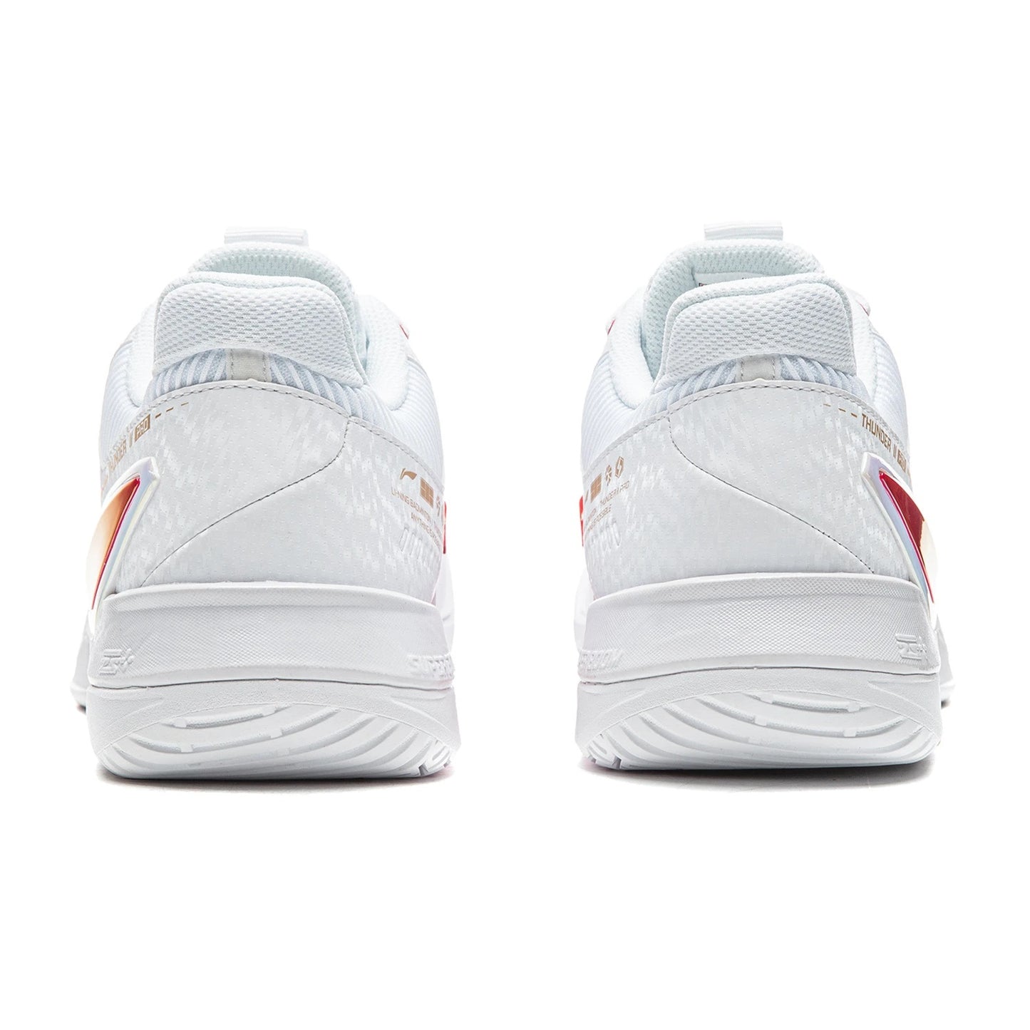 Unisex Badmintonshoe Donner 2 Pro - white/red  - AYAW001-5