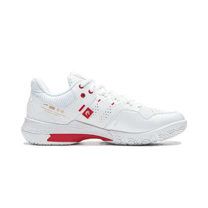Unisex Badmintonshoe Donner 2 Pro - white/red  - AYAW001-5