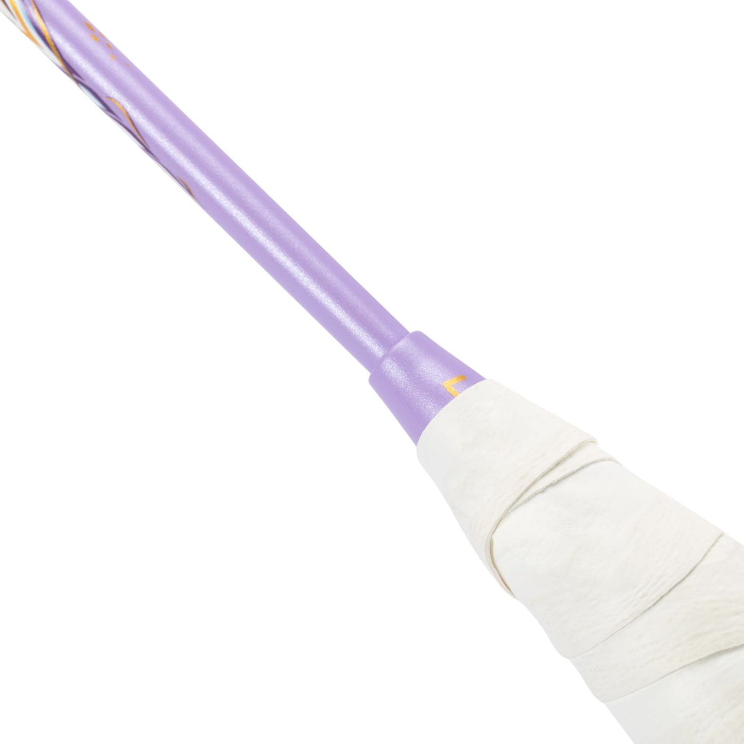 Badminton racket BladeX 600 (4U) White - Lilac - unstrung - AYPV015-4
