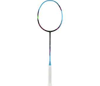 Badmintonschläger BladeX 100 (4U) schwarz/blau bespannt - AYPV041-40