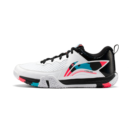 Unisex Badmintonschuh "Saga II Lite" weiß-schwarz-rot - AYTT003-2