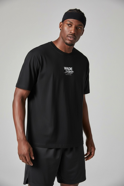 Basketball T-Shirt "Wade-Attitude" schwarz - AHST323-1