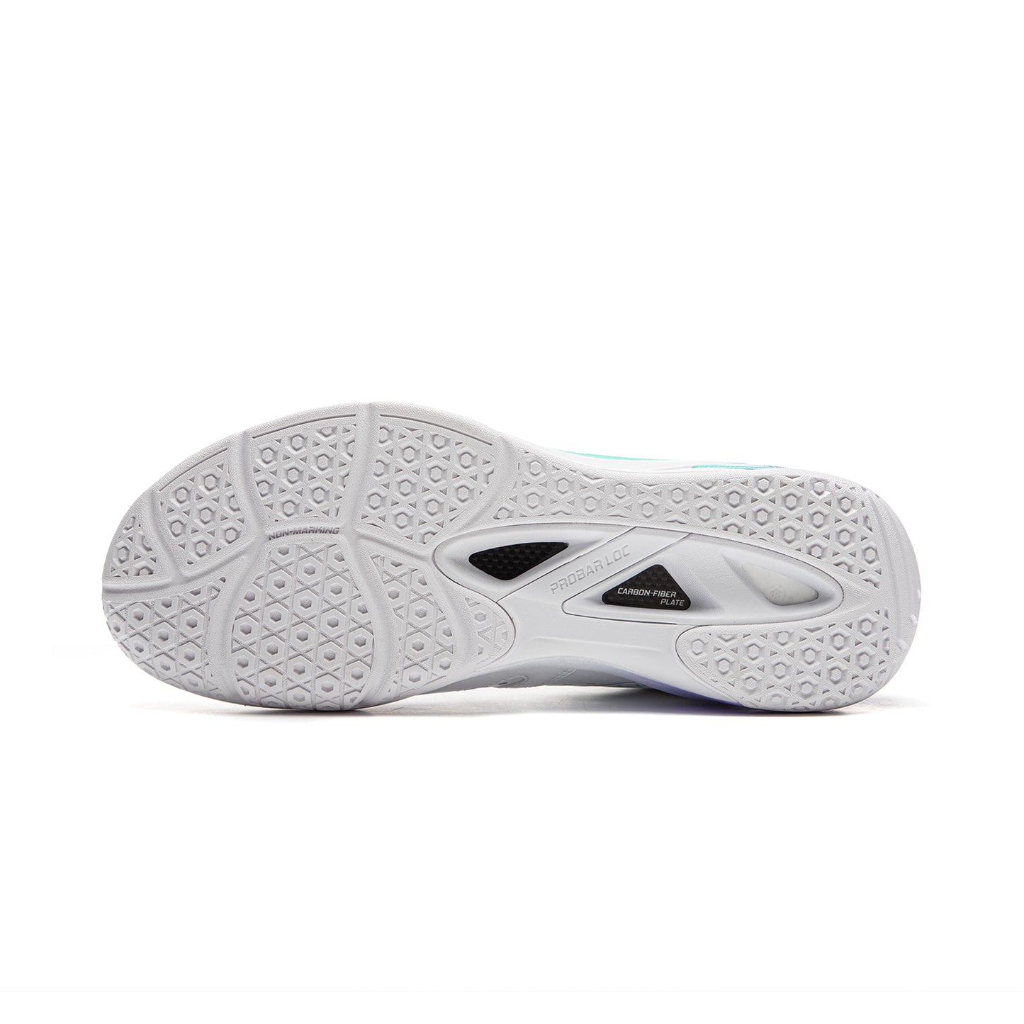 Unisex Badmintonschuh Wolke 2 - weiß - AYZU017-1