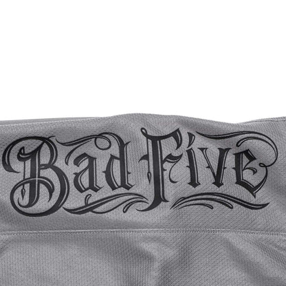 Unisex Basketball-Short "Anti-Warrior" Badfive BIG Grey-Black - AAPT045-9