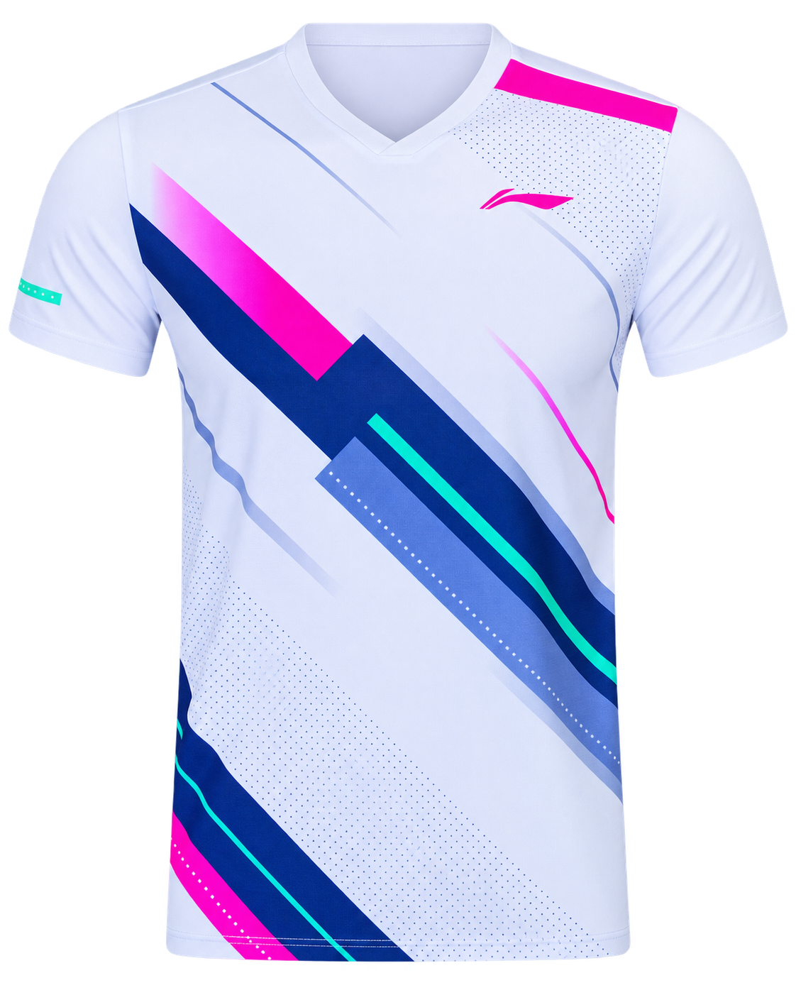 Sport-Set Li-Ning Wettkampfset weiß/schwarz- AATW021-2