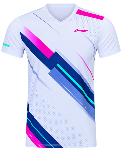 Sport-Set Li-Ning Wettkampfset weiß/schwarz- AATW021-2