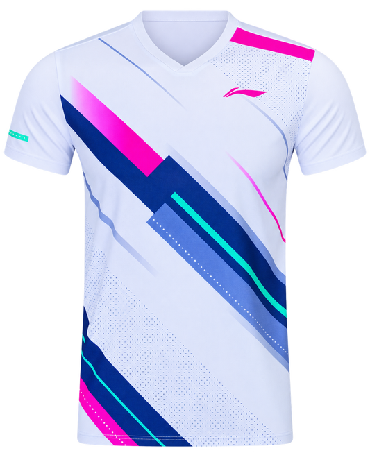 Sport-Set Li-Ning Wettkampfset weiß/schwarz- AATW021-2