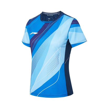 Tabletennis Women National-Team Competition-Shirt Durban - light-blue - AAYT028-2