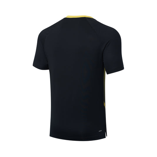 Tischtennis Herren Team Wettkampftrikot Topspin - schwarz-gelb - AAYT031-5