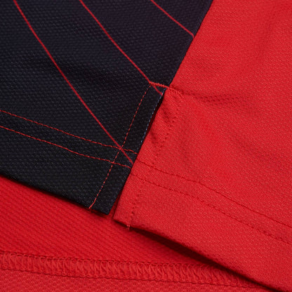 Tabletennis Men Team Competition-Shirt Topspin - red-black - AAYT031-6