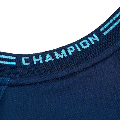 Tabletennis Kids National Team Competition-Shirt "Champion" - lightblue-turqouise-blue - AAYT034-2