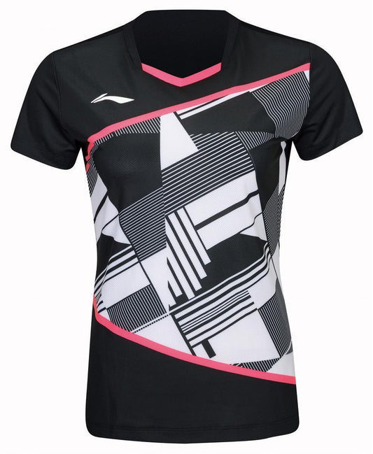 Women Team Sport Shirt "New Star" black - AAYT066-1