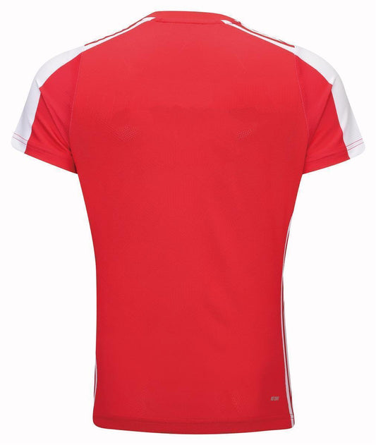 Ladies Sports Shirt "International Stars" Red-White - AAYT074-2