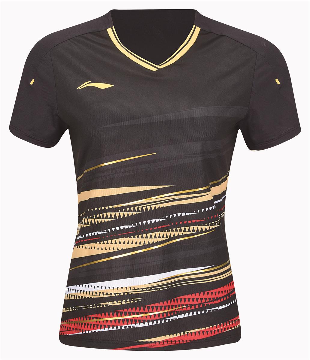 Damen Wettkampfshirt "International Teams SPEED" - schwarz - AAYT576-4
