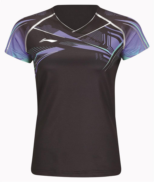 Women Competition Sports Shirt "International Players" Glacier - black - AAYT580-2